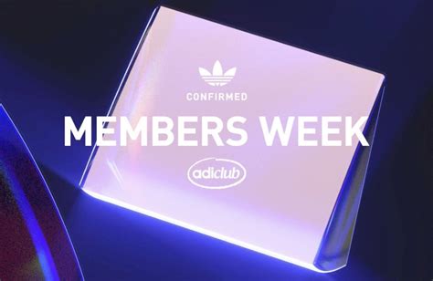 adidas members week|adidas membership week 2022.